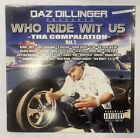 Daz Dillinger Who Ride Wit Us 21 Track Dbl Vinyl Album Rap