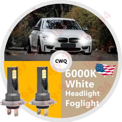 Lâmpada de farol 12SMD H7 farol de feixe baixo para BMW 3 Series 330i 320i 328i - Imagem 1 de 4