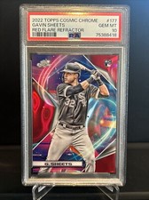 2022 Topps Cosmic Chrome Gavin Sheets Rookie Card Red Flare Refractor #/5 PSA 10