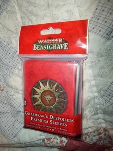 Warhammer Underworlds Beastgrave Grashrak's Despoilers Sleeves NEW - Picture 1 of 1