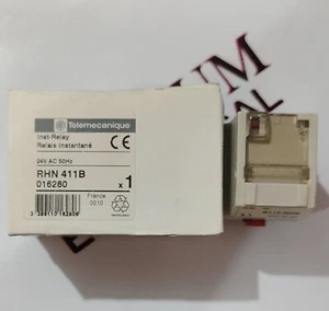 TELEMECANIQUE RHN 411B INST-RELAY 24VAC 50HZ NEW NIB RHN411B FREE FAST SHIPPING - Picture 1 of 5
