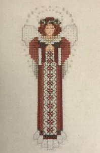Just Nan Angel Cross Stitch pattern Angelique 1993 Nan Caldera angels - Picture 1 of 4