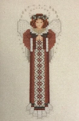 Just Nan Angel Cross Stitch pattern Angelique 1993 Nan Caldera angels - Image 1 of 4