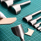 7pcs/set Leather Corner Punch Long Handle Tool Edge Cutter Arc Shaped Craft