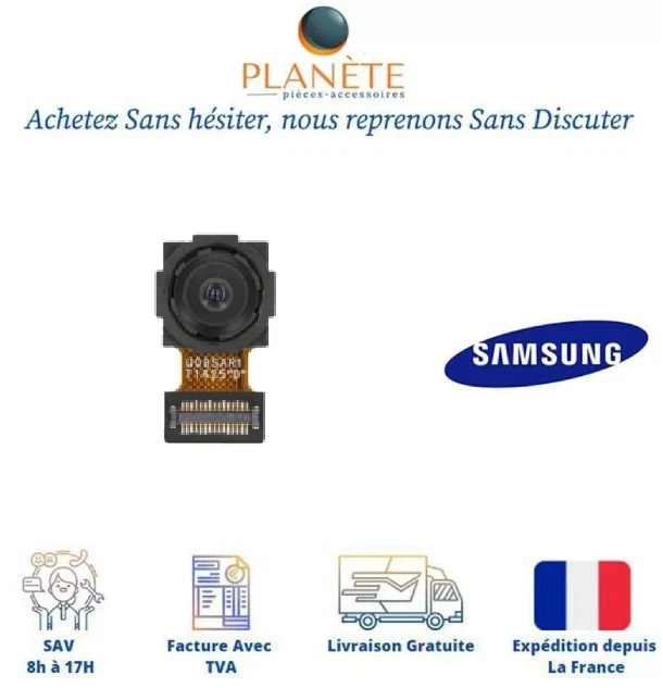 Original Caméra Ultra Grand Angle 8MP pour Samsung Galaxy Xcover 6 Pro G736 - Photo 1/1