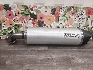 ARROW Sport Exhaust Slip On Aluminum With Carbon Fiber Tip 10023 - Picture 1 of 8