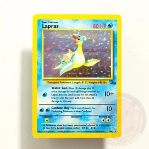 Fossil - Lapras 10/62 Holo Rare Vintage 1999 WOTC - MP - Bild 1 von 3