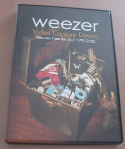 1 X DVD - WEEZER-VIDEO CAPTURE DEVICE - TREASURES FROM THE VAULT 1991-2002 - PAL - Picture 1 of 4