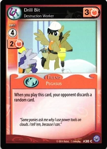 My Little Pony CCG Drill Bit Destruction Worker Common Card - Picture 1 of 2