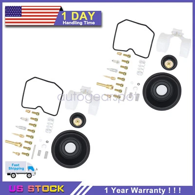 Kit de reparación de carburador diafragma flotador apto para Kawasaki Ninja 250R EX250F 2002 2003 Foto 1 de 4