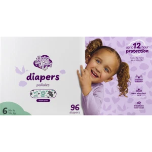 Always My Baby Diapers, Size 6 (35+ lb) 96 Diapers In The Box - Picture 1 of 5