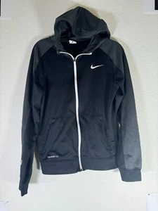 Nike Therma-Fit Elite Black Full Zip Hoodie Men's Small Sports Jacket - Picture 1 of 9