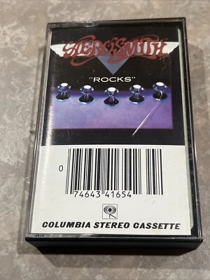 Aerosmith "Rocks" Cassette Tape with Back in the Saddle Rock ***TESTED*** - Image 1 of 4