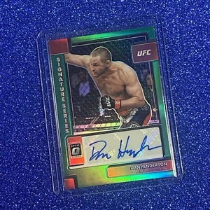 2023 PANINI - OPTIK UFC - SIGNATURE SERIES - GREEN PRIZM 3/5 - DAN HENDERSON  - Bild 1 von 2
