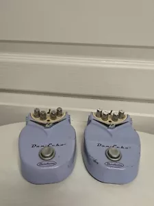 1990's Danelectro Dan Echo Delay Pedal Set Pair Lot of 2 - Picture 1 of 6