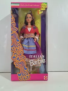 NIB Mattel 2256 Dolls of The World Special Edition Italian Barbie 11.5 Doll - Picture 1 of 7