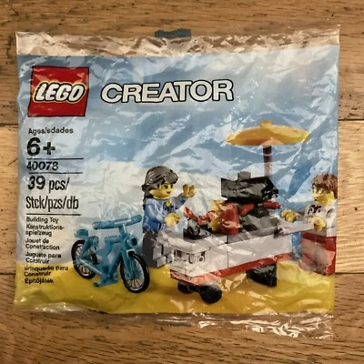 LEGO CREATOR 40078 Hot Dog Stand NUEVO SELLADO RETIRADO GWP Foto 1 de 2