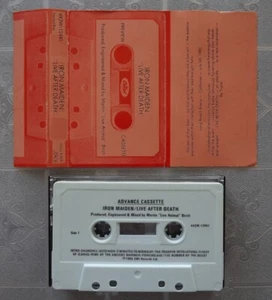 IRON MAIDEN • Live After Death • Cassette • USA - Picture 1 of 2