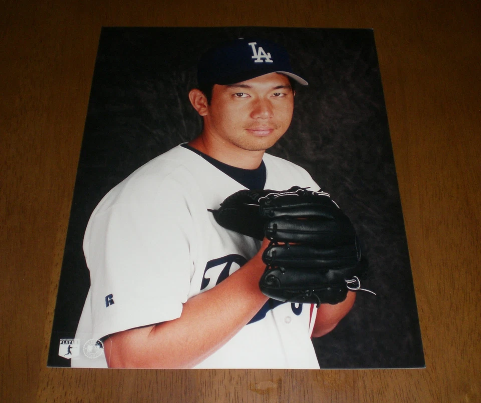 FOTO 8x10 de LOS ANGELES DODGERS VIDEO NOMO COLOR Foto 1 de 1