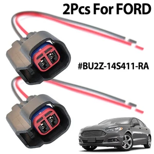 2x For Ford Focus Kuga Transit Galaxy Wheel Speed ABS Sensor Plug Connector 2Pin - Picture 1 of 8