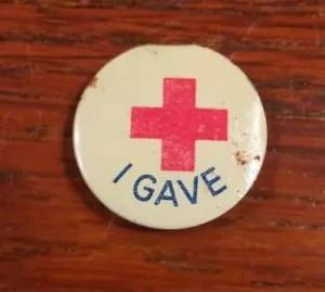 Stemma distintivo croce rossa "I Gave" epoca seconda guerra mondiale - Foto 1 di 3