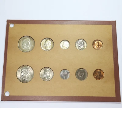 1957 US United States 10 Coin Set #46787C - Image 1 of 2