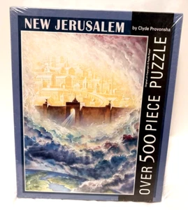 Christian "New Jerusalem" Over 500 Piece Jigsaw Puzzle 15" X 21 1/4" - New! - Picture 1 of 5