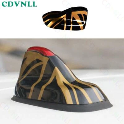 Cubierta de marco receptor antena aleta de tiburón negro dorado para Mini Cooper Clubman F54 1* Foto 1 de 4