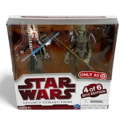STAR WARS Legacy Collection Geonosis Arena Showdown SHAAK TI & GEONOSIAN WARRIOR Foto 1 de 4