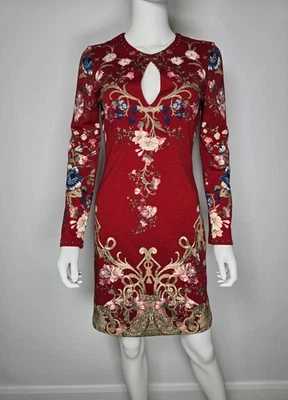 Roberto Cavalli Women's Vintage Embroidered 100% Wool Dress - IT 40, UK 8 - Image 1 of 4