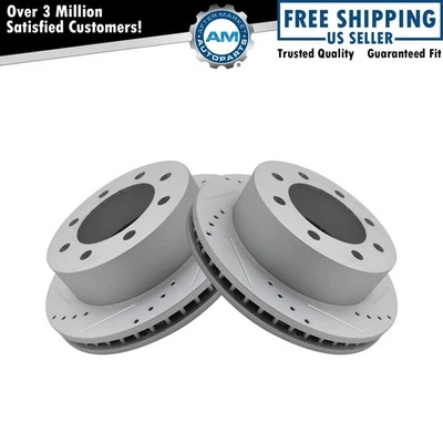 Front Brake Rotors Set For 2000-2002 Dodge Ram 2500 Ram 3500 - Image 1 of 4