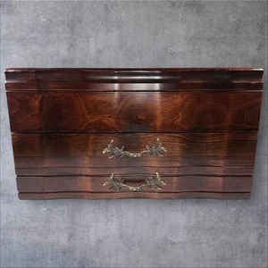 Reed & Barton Provincial 2 Drawer Anti-Tarnish 17" Flatware Chest Storage Box - Picture 1 of 19