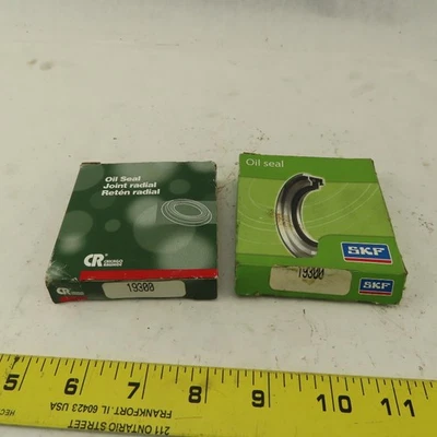 Lote de 2 sellos de aceite de eje radial Chicago Rawhide CR 19300 Foto 1 de 4