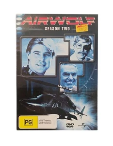 New - Airwolf Season 2 DVD Reg 4 1980's Action Adventure Jan-Michael Vincent - Picture 1 of 6