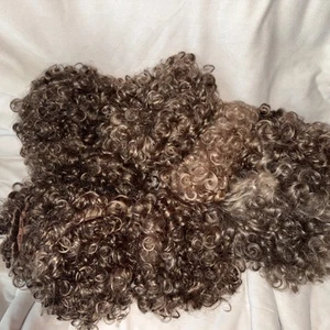 Vintage Wig Lot 10 Kanekalon Blossom Blonde Curly Frosted Theatre Costume - Picture 1 of 5