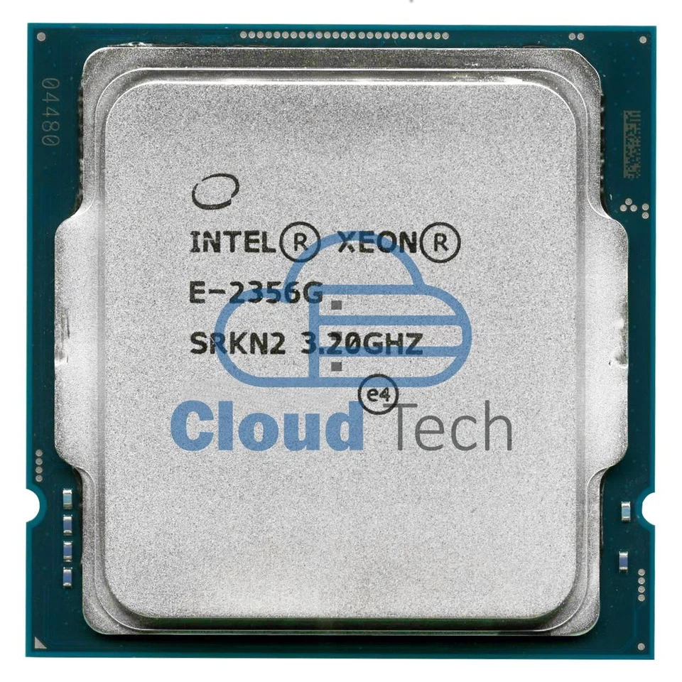 SRKN2 Intel Xeon E-2356G 6-Core 3.20GHz 8.0GT/s FCLGA1200 12MB 80W CPU Processor - Image 1 of 1