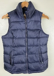 Dollhouse Women's Puffer Vest Size Small, Blue Zipper Down Hand Pockets♡♡ - Picture 1 of 6