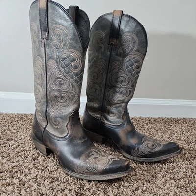 Botas vaqueras occidentales para mujer ARIAT "BRIGHT LIGHTS" 10015375 talla 8 B Foto 1 de 4