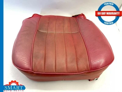 Jaguar XJ6 1980 cojín de asiento inferior cuero rojo conductor delantero izquierdo Foto 1 de 4