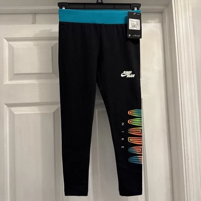 Jordan Nike Jump Multicolor Leggings Niñas Talla Pequeña (8-10) Nuevo con Etiquetas Foto 1 de 4