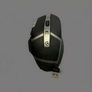 Logitech G602 Wireless Gaming Mouse w/Dongle Tested - Afbeelding 1 van 12
