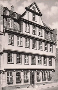 DEUTSCHLAND FRANKFURT AUF DER HAND GOETHEHAUS - Bild 1 von 2