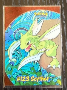 2000 Topps Pokemon TV Animation Clear #PC9 #123 Scyther - Picture 1 of 2