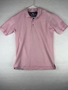 Camisa Polo Robert Graham Para Hombre Calce Medio Rosa Mangas Cortas Calce Clásico - Imagen 1 de 15