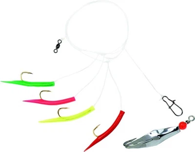 Дерево скумбрия MT-0RBMS оснащенное серебром размер #0 - готово к ловле рыбы - Изображение 1 из 2