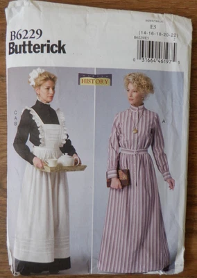 Butterick History Misses Costume Pattern # B6229  Size 14-22 ~  New - Image 1 of 2