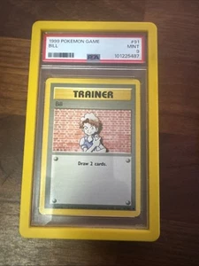 1996 Pokemon Trainer Bill Basic Japanese PSA 9 Mint - Picture 1 of 1
