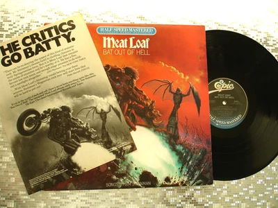 Meat Loaf ‎ ~ Bat Out Of Hell ~ HALF SPEED MASTERED LP  Epic – HE 44974 - Image 1 of 4