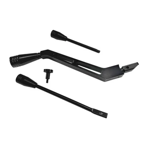 For GM Column Black Billet Aluminum Shifter Turn Signal Lever Hazard Tilt Kit - Picture 1 of 5