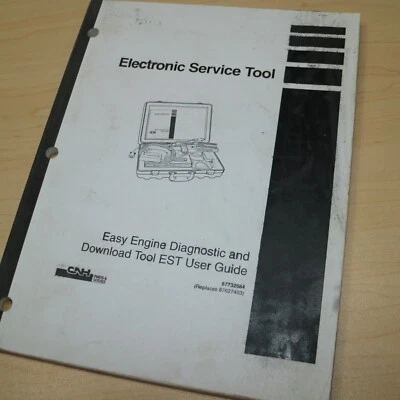 TIER 3 CASE ELECTRONIC Diagnostic Service Tool ENGINE EST USER GUIDE MANUAL 2008 - Image 1 of 4
